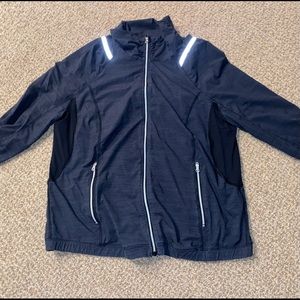 Lulu zip up loose thin jacket